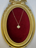 14k Gold Yonca Kolye