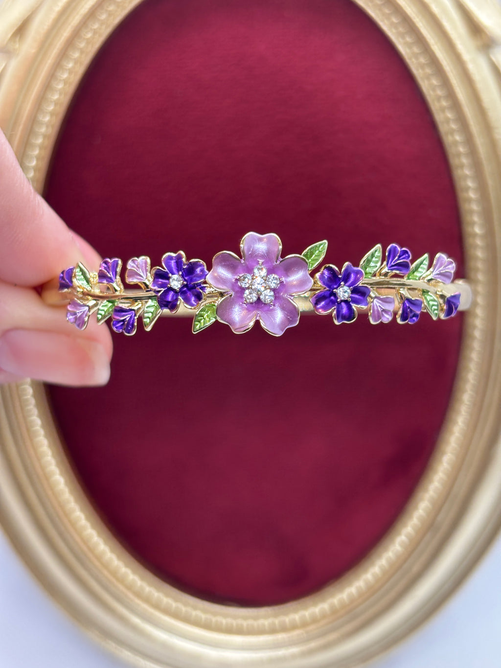 Flora Mineli 14k Kelepçe