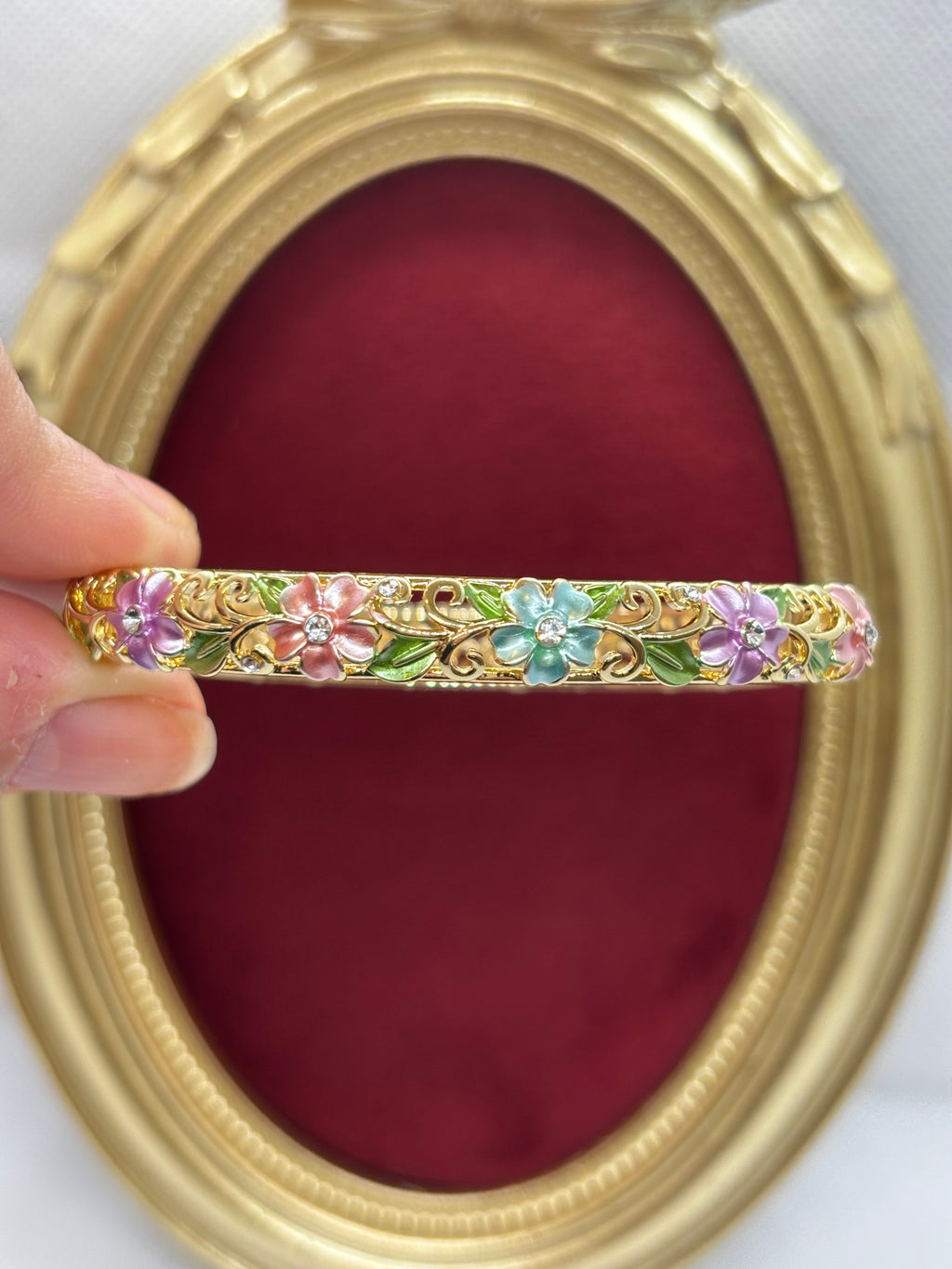 Flora Mineli Tamtur 14k Kelepçe