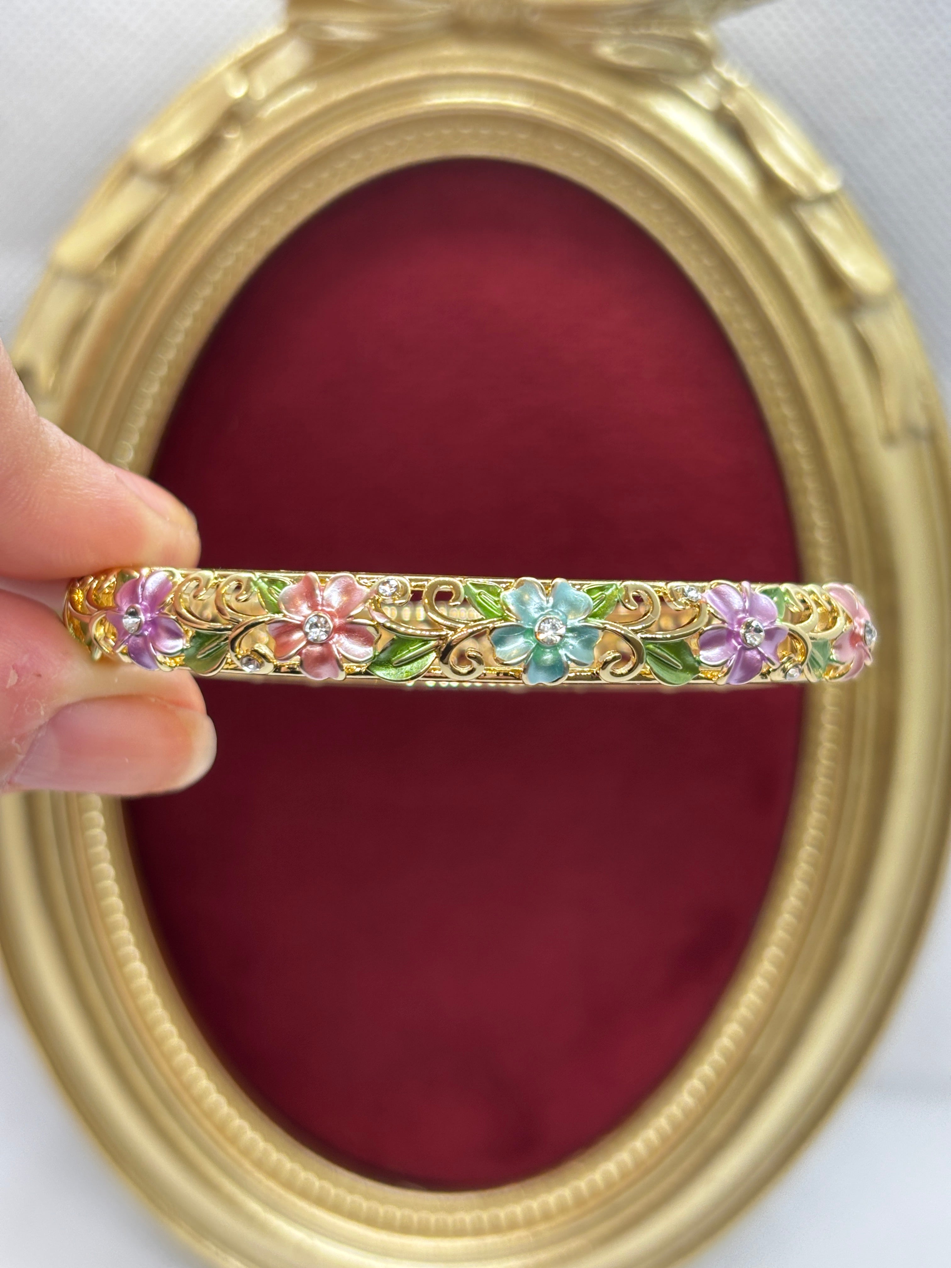 Flora Mineli Tamtur 14k Kelepçe