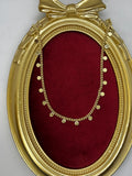 14k kaplama gold pullu zincir kolye