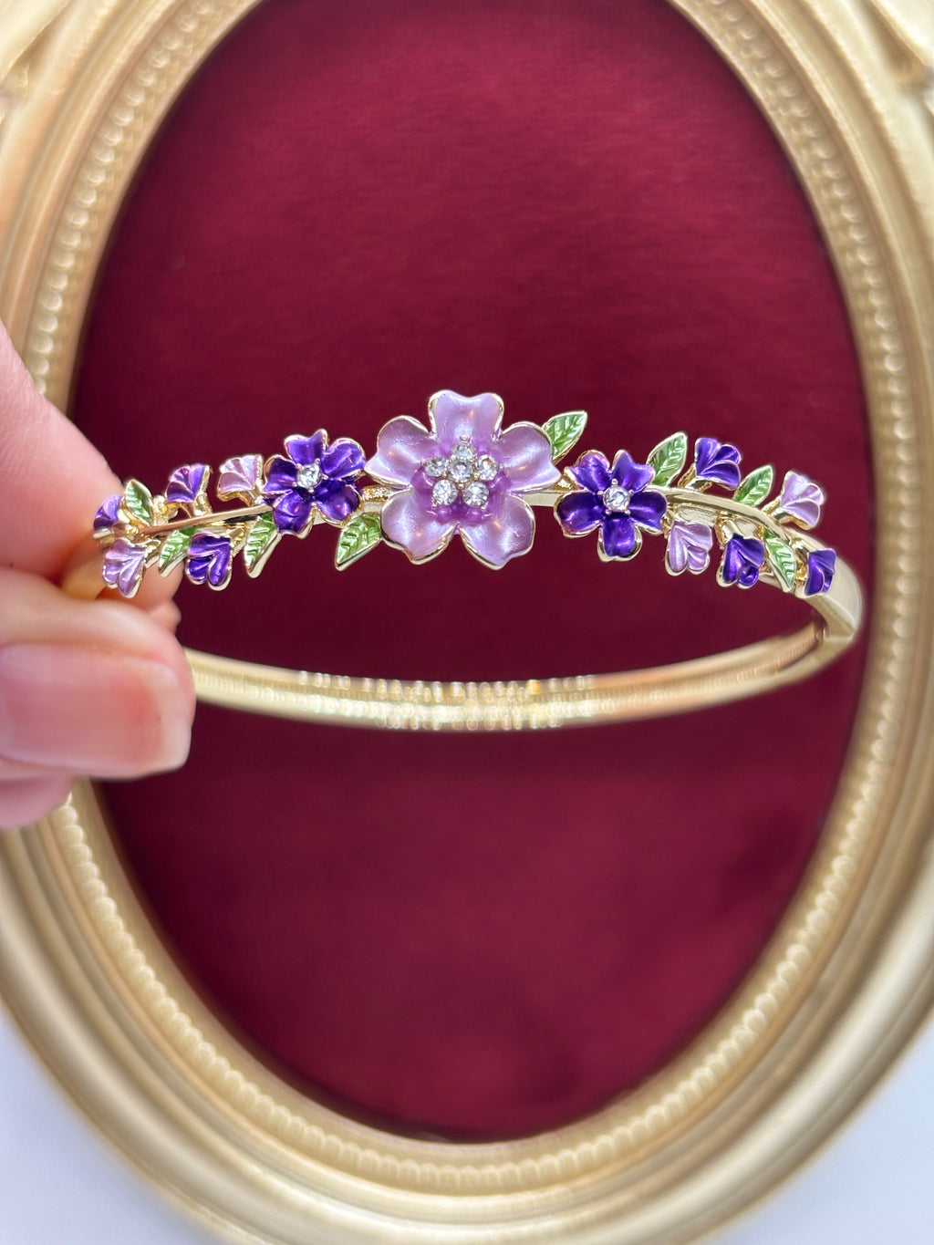 Flora Mineli 14k Kelepçe