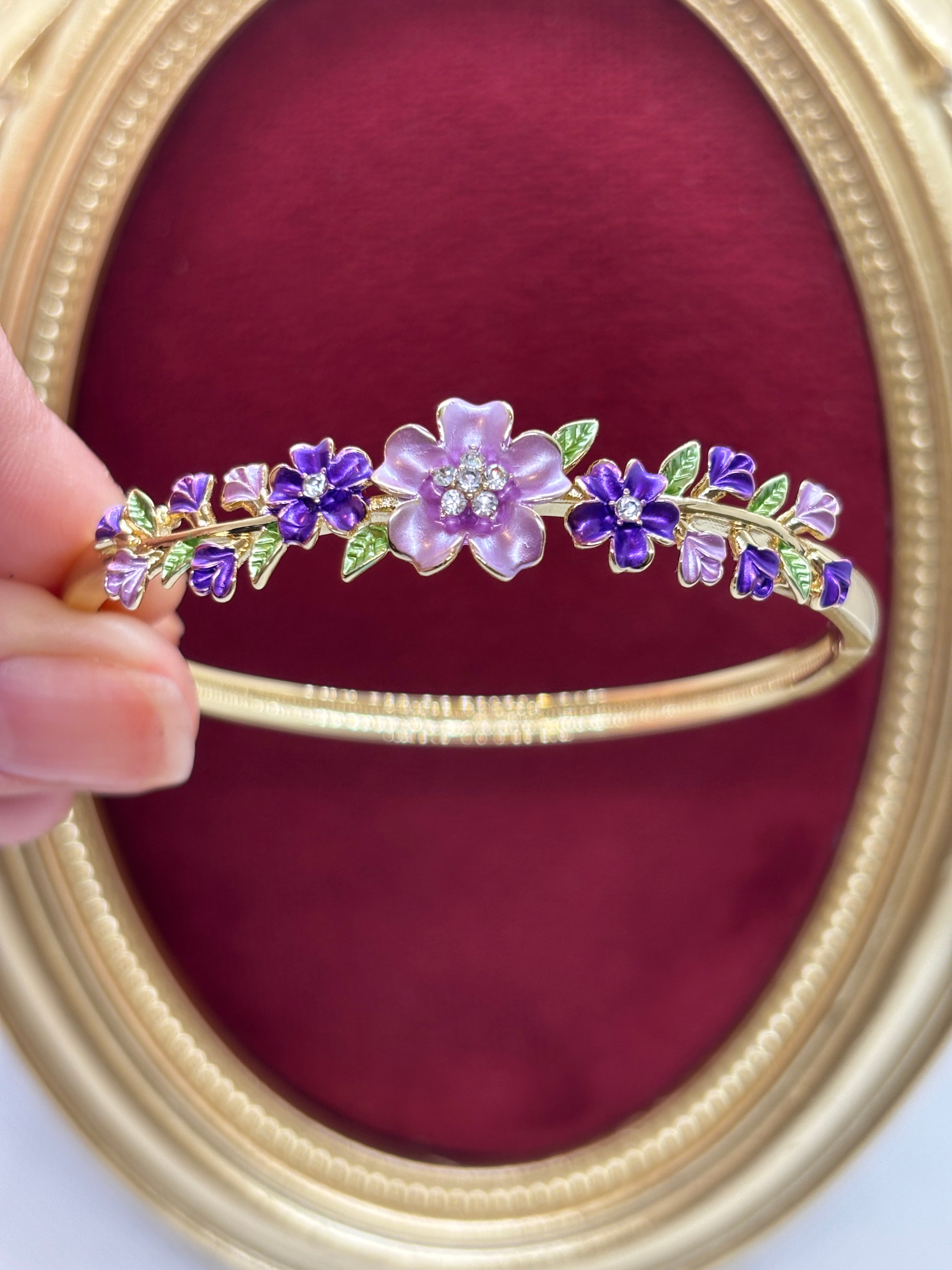 Flora Mineli 14k Kelepçe