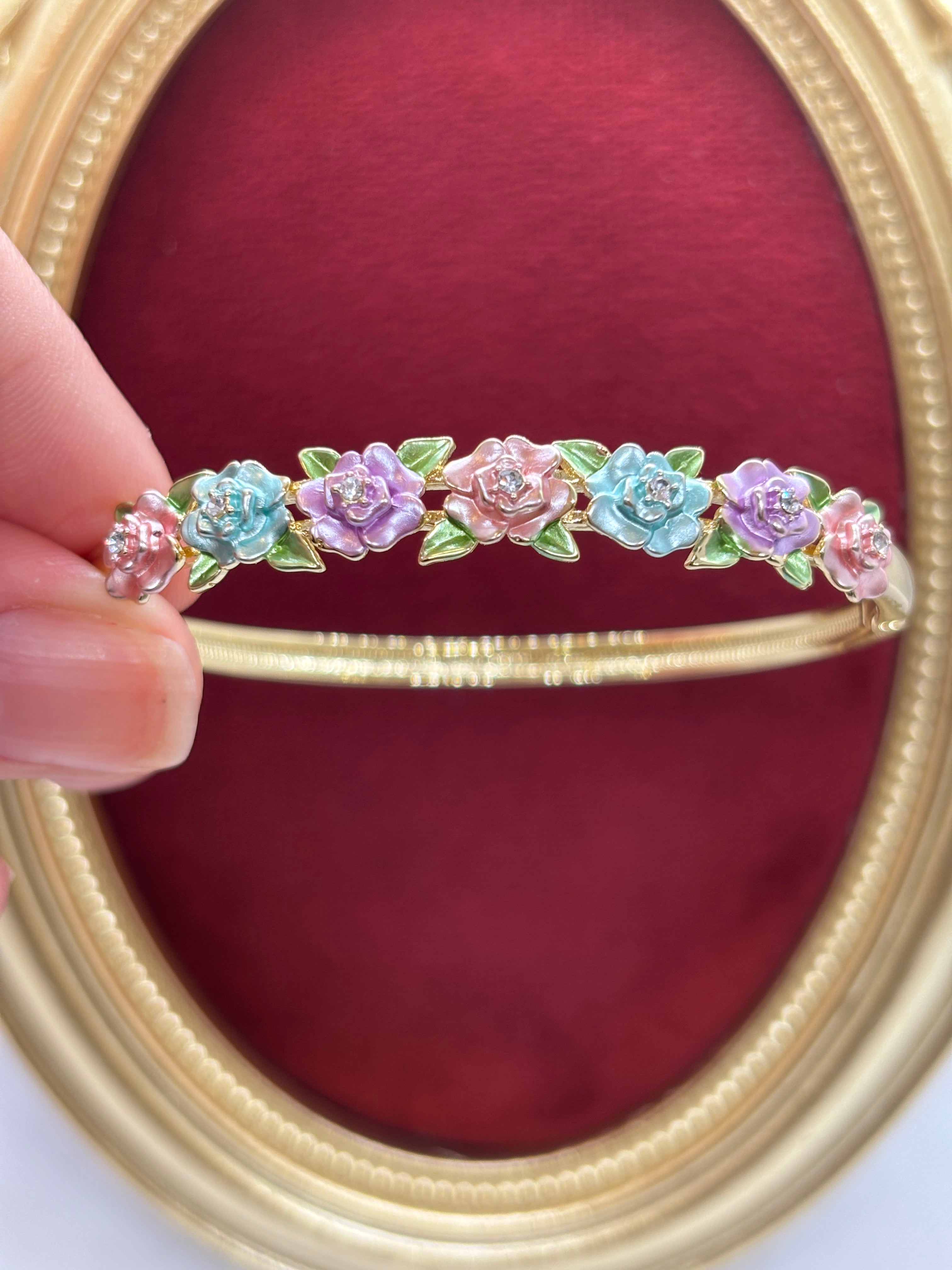 Flora Mineli 14K Kelepçe