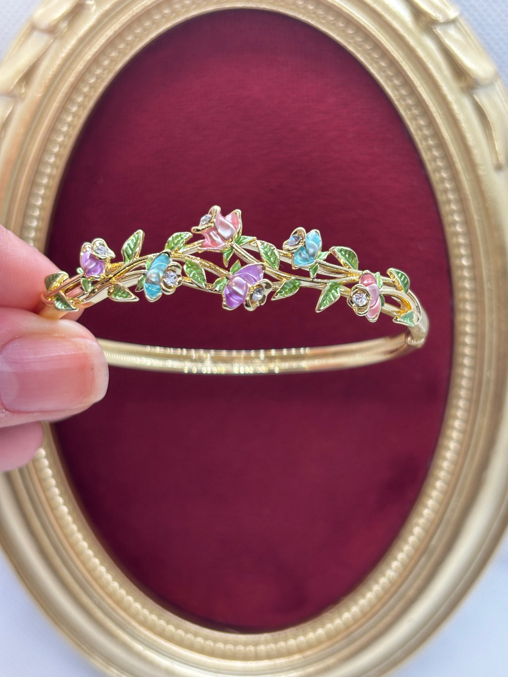 Flora Mineli 14K Kelepçe