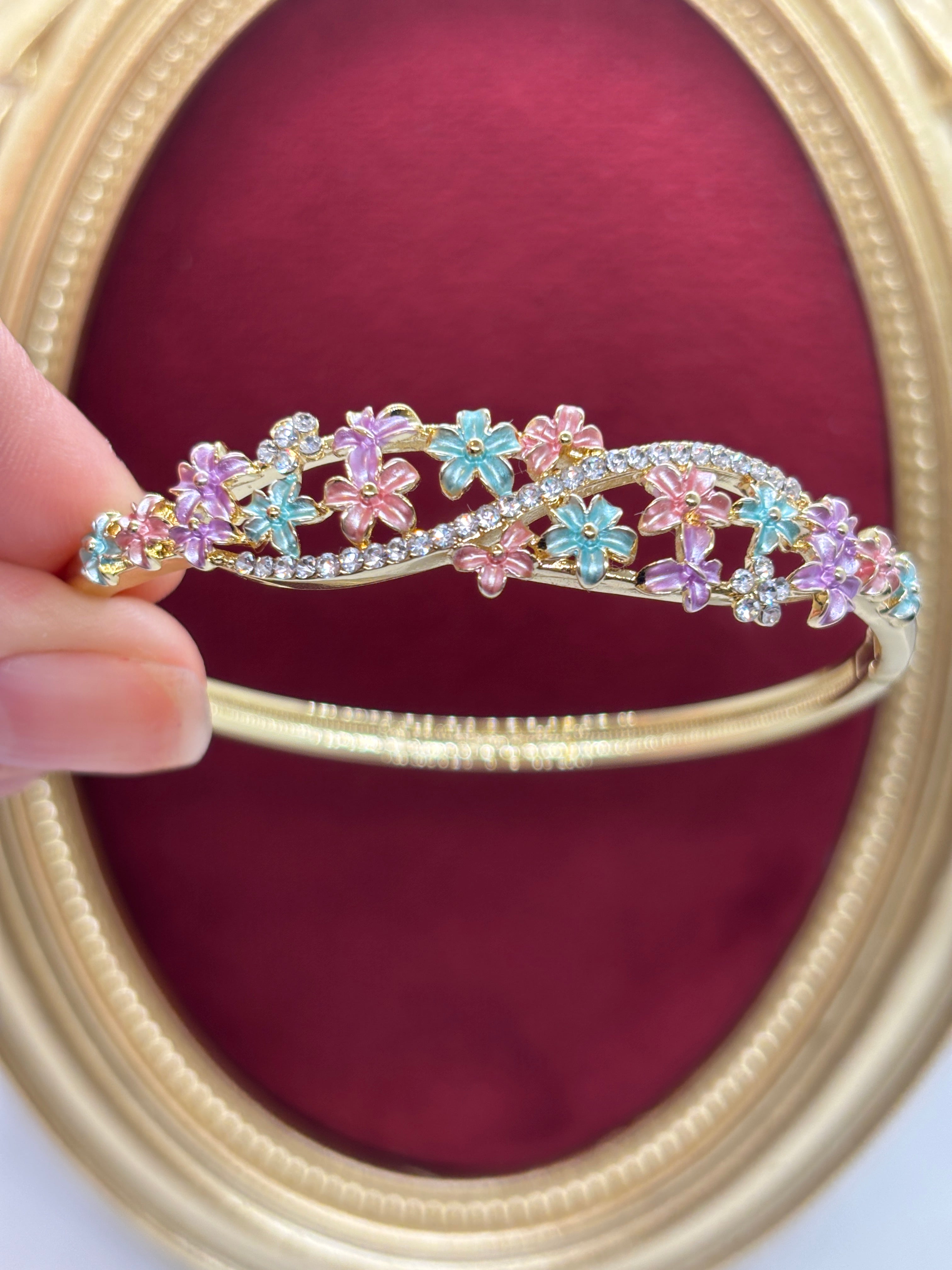Flora Mineli 14k Kelepçe