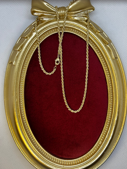 14k ince burgu kolye