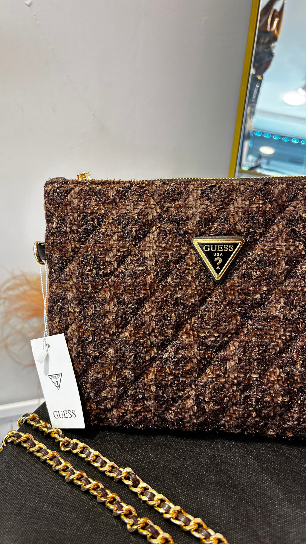 Guess Model Clutch Çanta