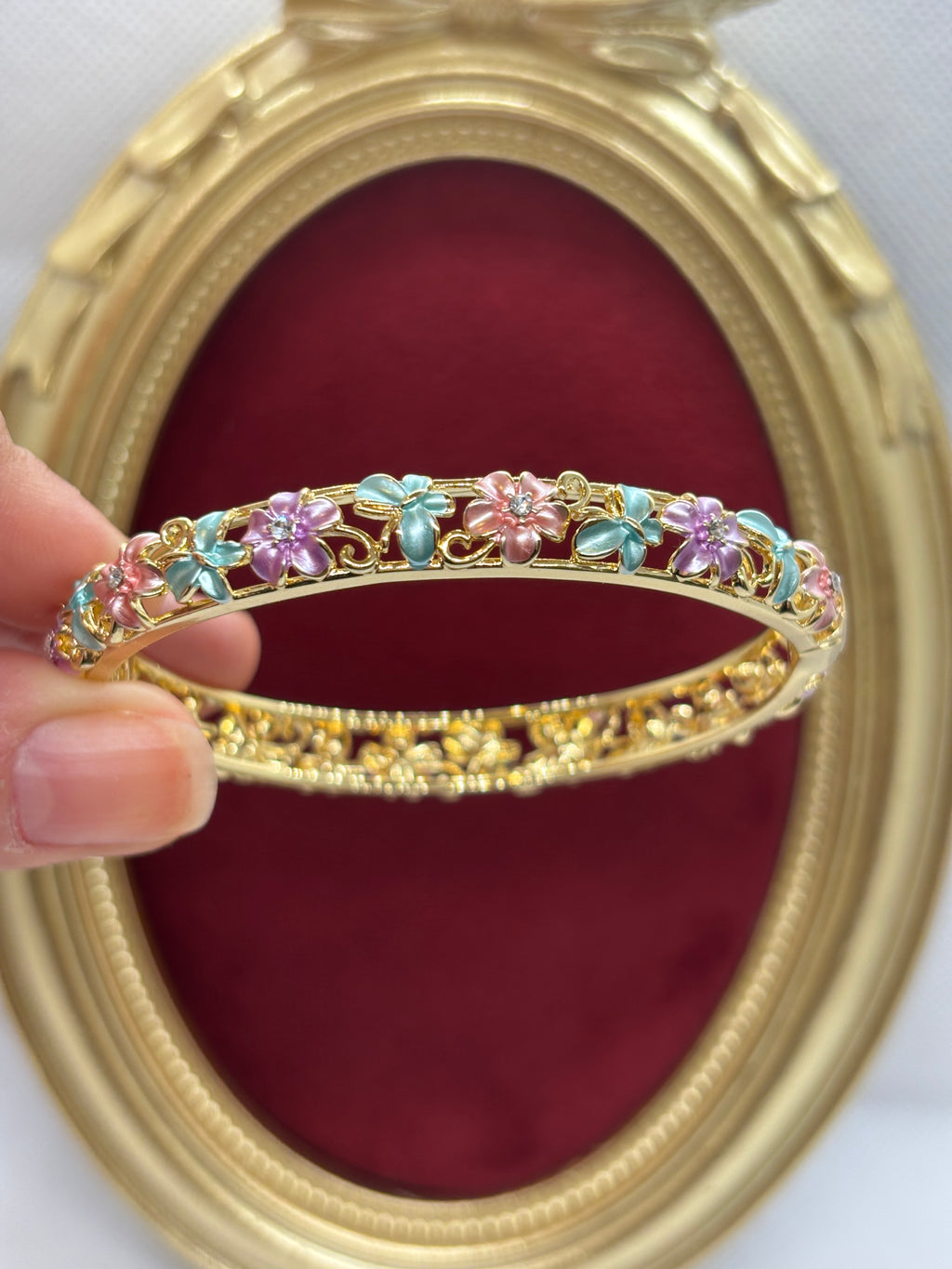 Flora Mineli Tamtur 14k Kelepçe