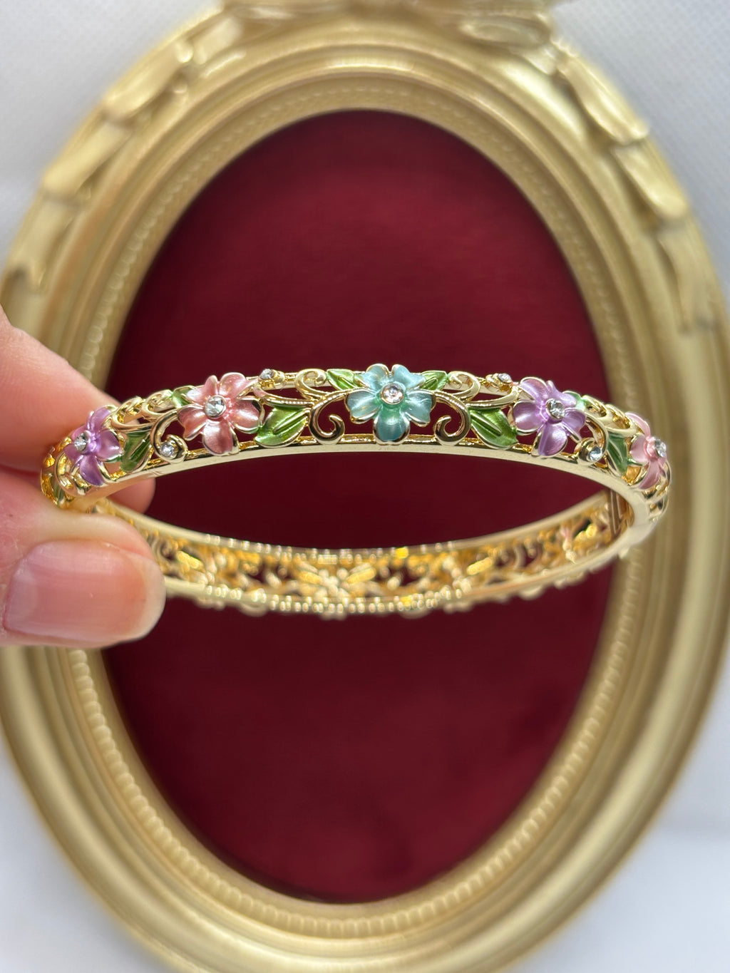 Flora Mineli Tamtur 14k Kelepçe
