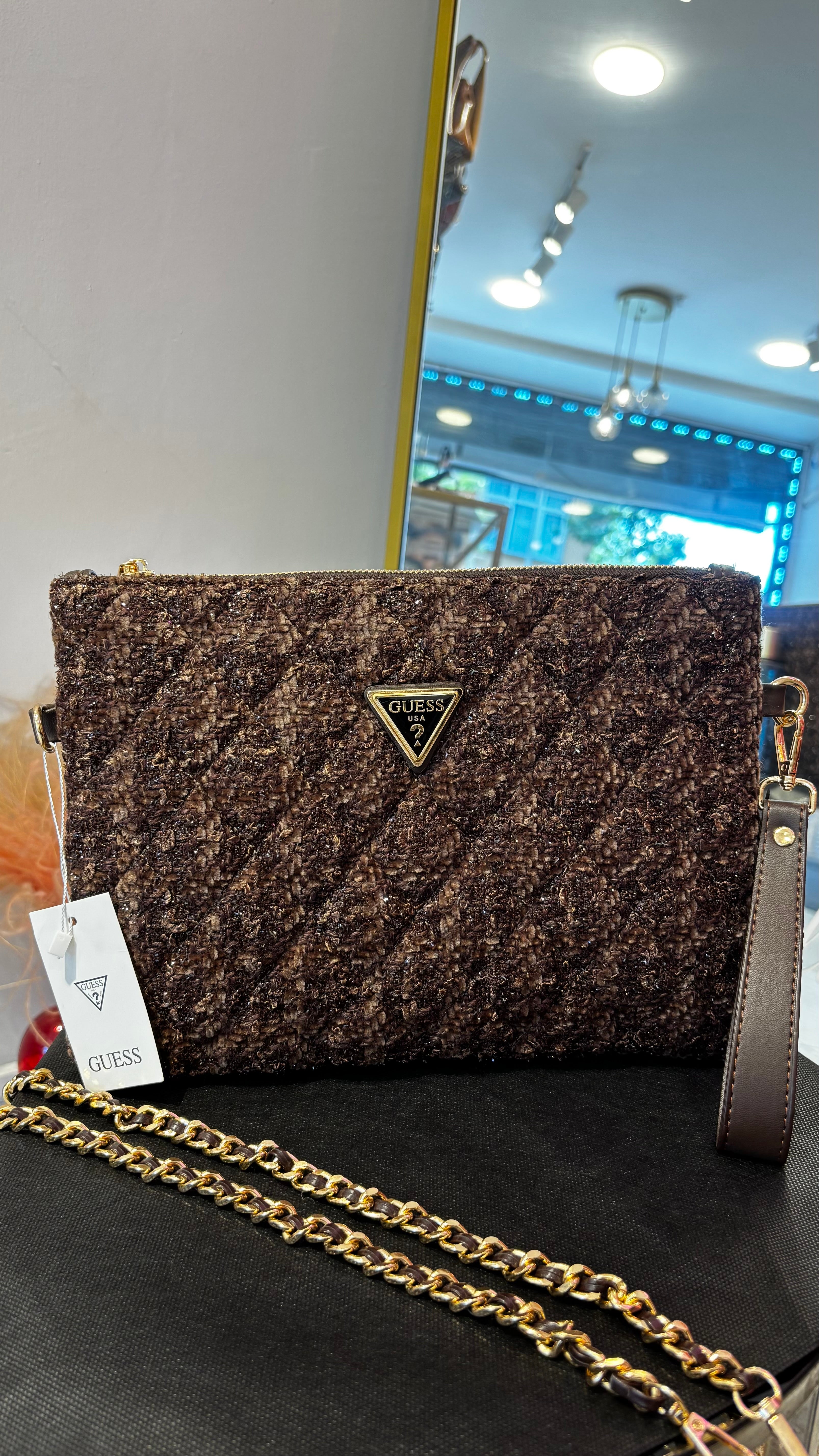 Guess Model Clutch Çanta