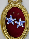 Mavi Deniz Yıldızı Küpe