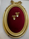 Gold Füsun Kelebek Küpe