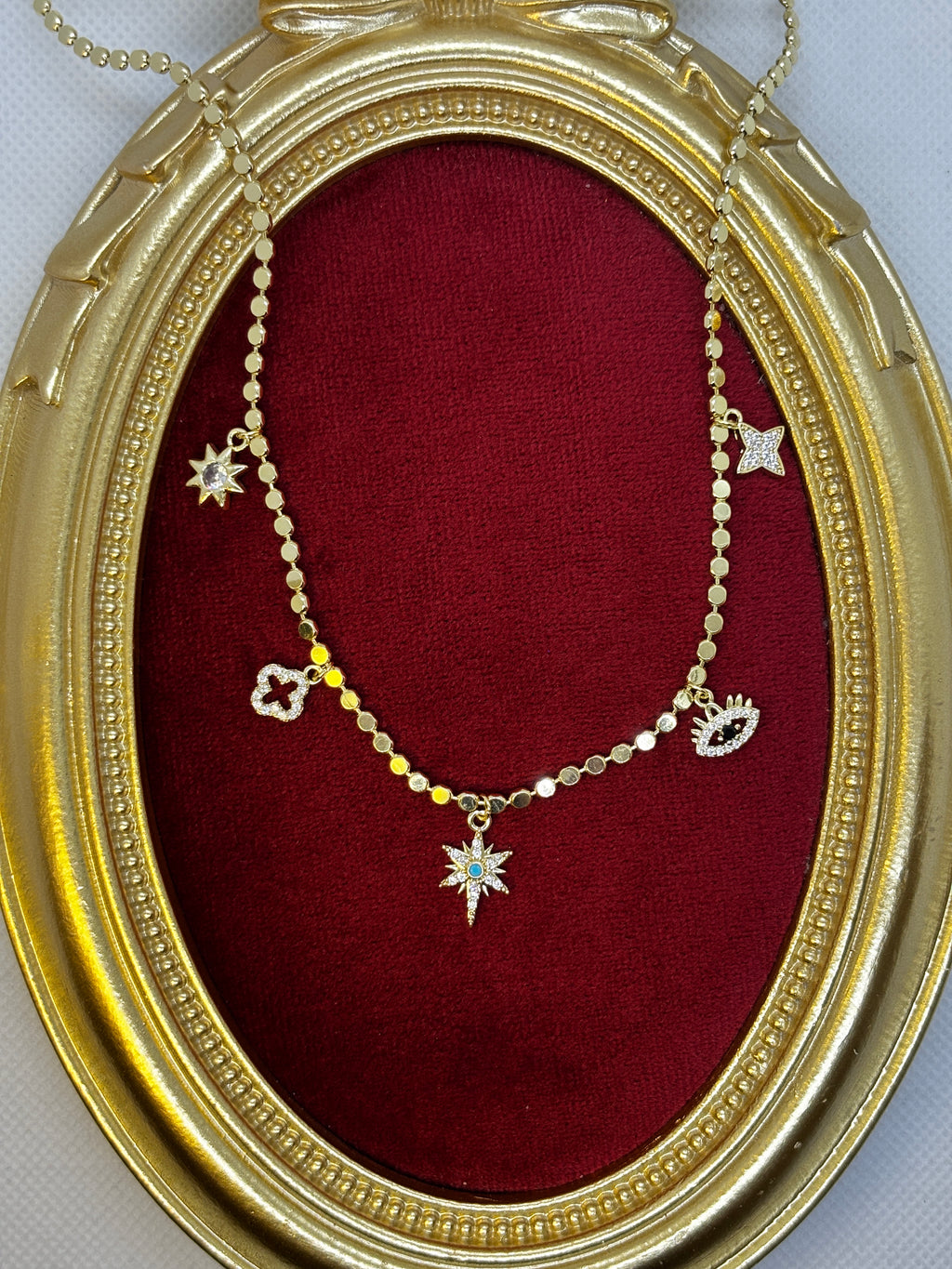 14k Charmlı Kolye
