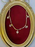 14k Charmlı Kolye