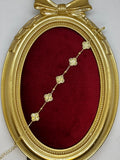 Gold Yonca Topçuklu Bileklik