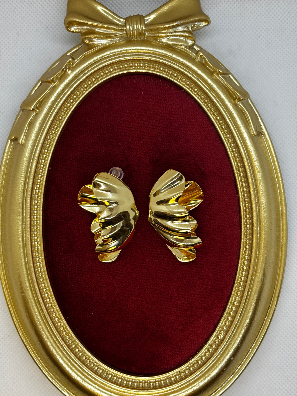 Gold kaplama küpe