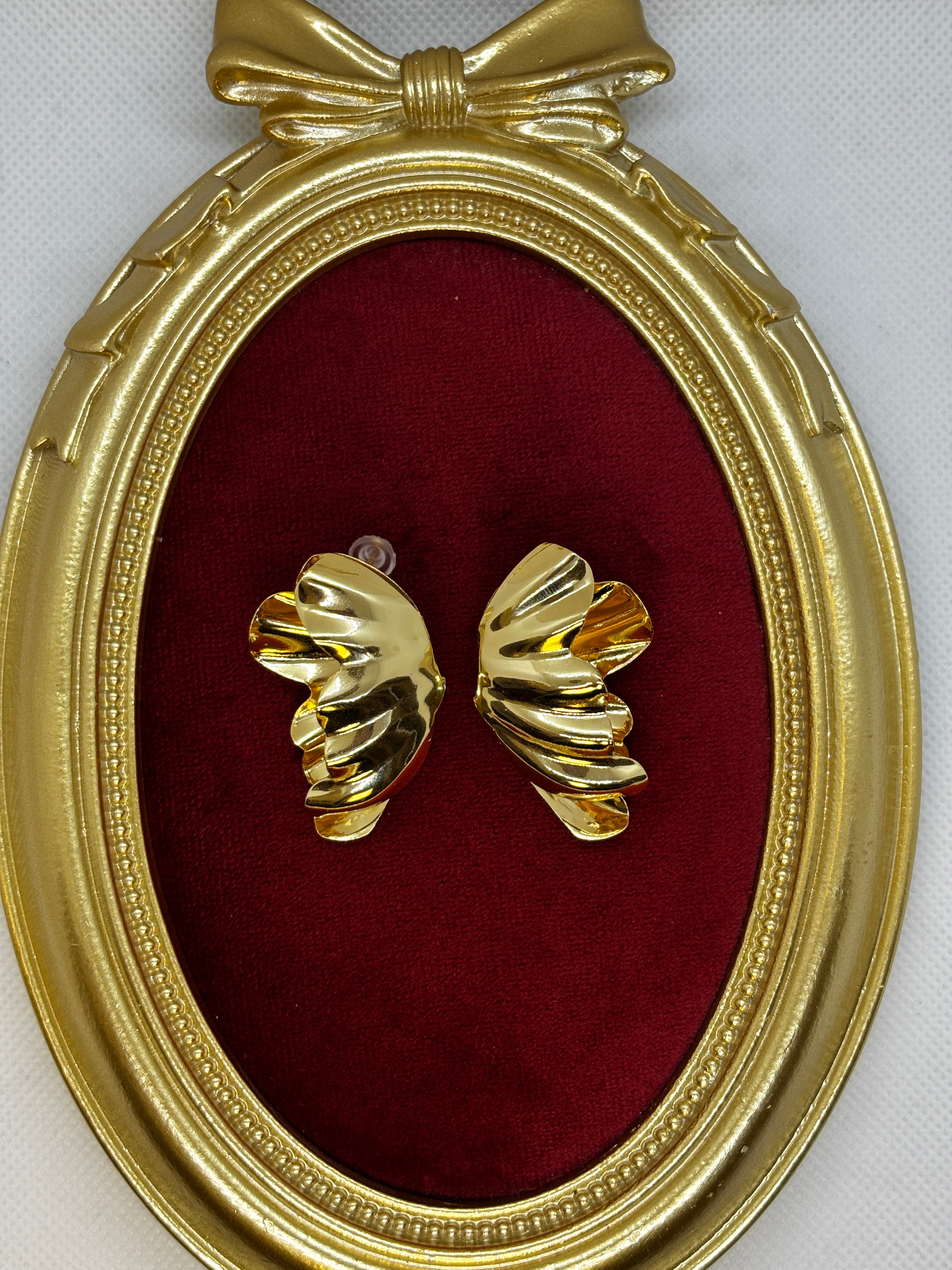 Gold kaplama küpe
