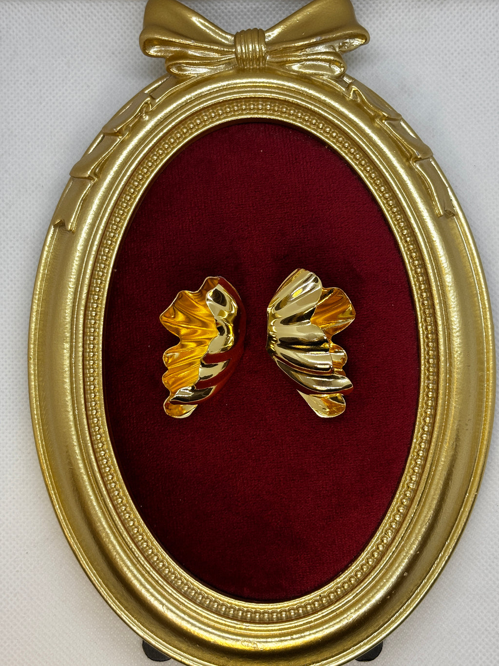 Gold kaplama küpe