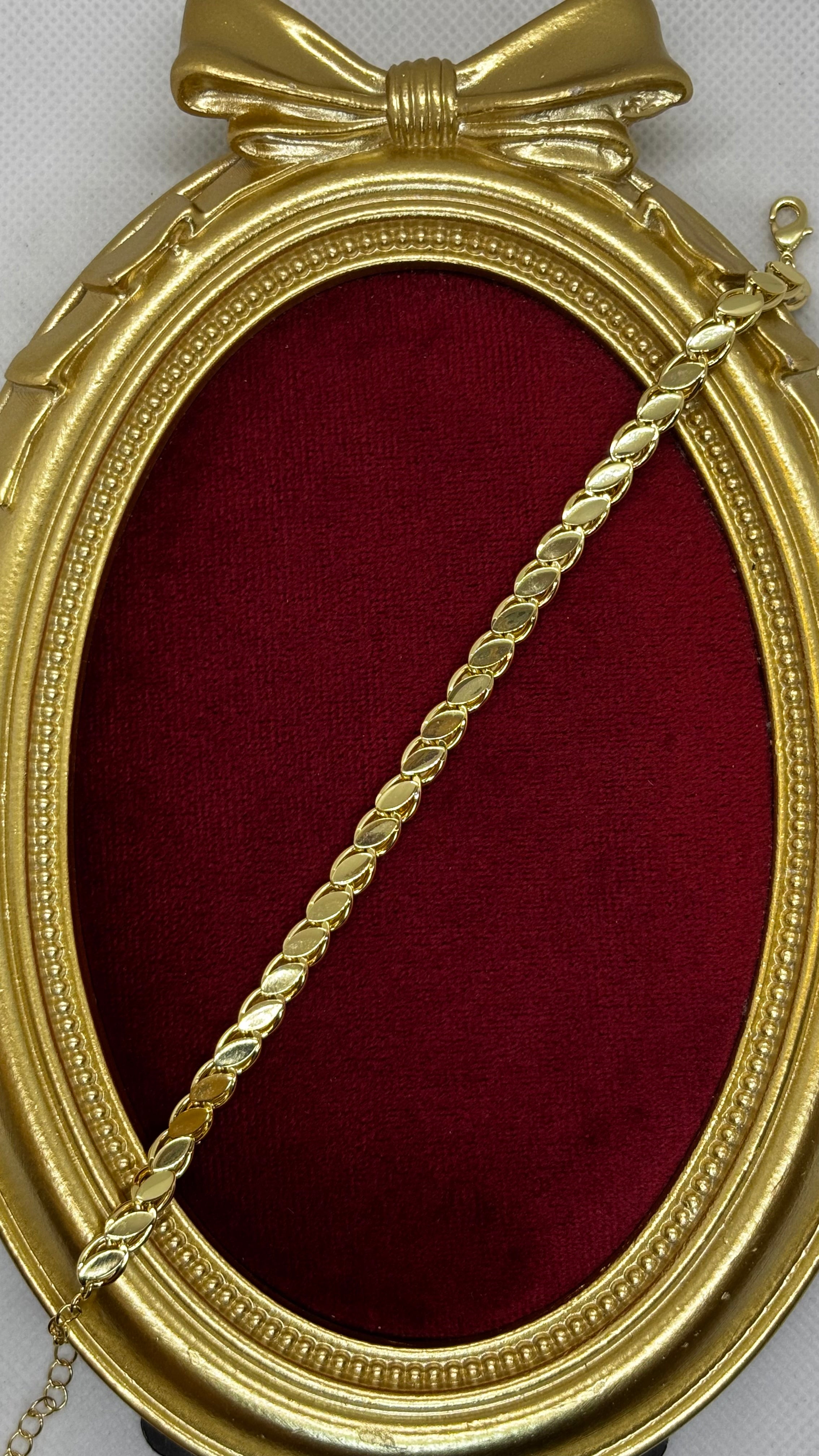 Arpa Pullu 14k Bileklik