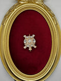 Taşlı Kaplumbağa Broş