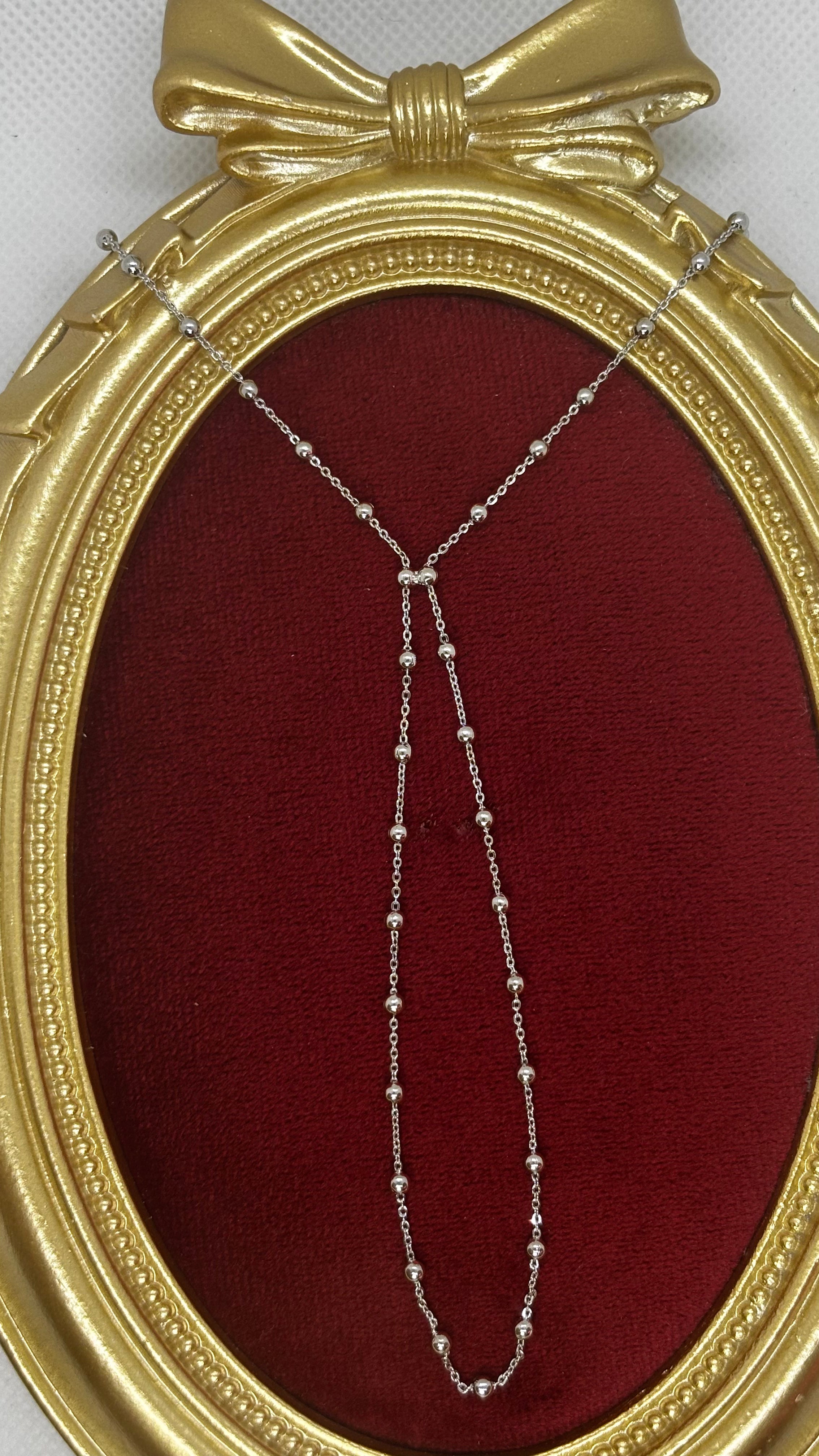 14K Gümüş Renk Dorikalı Şahmeran
